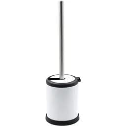 Йоржик для унітазу підлоговий Mixxus Topper-TB0201 white MI7094, Білий матовий