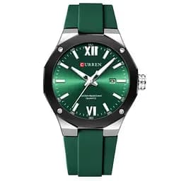 Чоловічий наручний годинник Curren Original (Green)