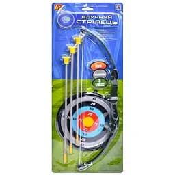Лук A-toys Lim Toy зі стрілами на присосках та мішенню M1396