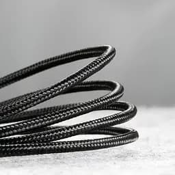 Дата кабель Baseus Cafule USB to MicroUSB Cable 2.4A (1m) (CAMKLF-B) Сірий/Чорний - мініатюра 3