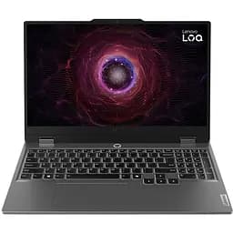 Ноутбук Lenovo LOQ 15ARP9 (83JC00A2RM) Luna Grey, Екран 15.6 IPS (1920x1080) Full HD 144 Гц, матовий / AMD Ryzen 7 7435HS (3.1 - 4.5 ГГц) / RAM 24 ГБ / SSD 1 ТБ / nVidia GeForce RTX 4070, 8 ГБ / LAN / Free DOS / 2.38 кг / сірий