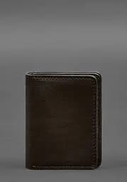 Кожаная обложка для водительского удостоверения, ID и пластиковых карт 2.0 коричневая