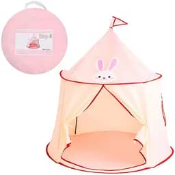 Ігровий дитячий намет Intex MR 1315 з вікнами та зручним входом рожевий (116x116x123 см)
