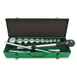 Комплект головок з тріскачкою 3/4 14 од. (12-гр.) Toptul hoz0007867