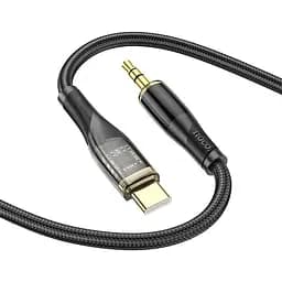 Кабель Hoco 3.5 мм to Type-C Transparent Digital audio conversion cable UPA25 1 м