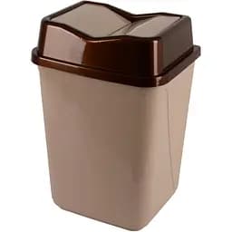 Корзина для мусора Violet House 0092 Бабочка с крышкой 30 л Cappuchino (0092 Бабочка CAPPUCHINO с/кр.30)