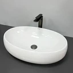 Умивальник VBI Veneto M white накладний VBI-012802, Білий