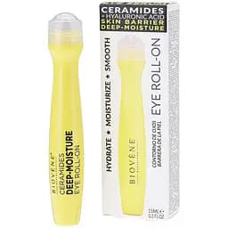 Сыворотка для кожи вокруг глаз Biovene Ceramides Deep-moisture Barrier-boosting Eye Roller with Moisturizing Hyaluronic Acid & Ceramides 15 мл