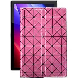 Чехол StatusCASE из экокожи для планшета iHunt PC 10 Pro Розовый ромб