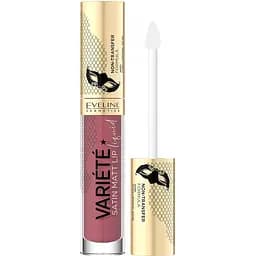 Жидкая помада для губ Eveline Cosmetics Variete Satin Matt Lip 03 Berry Shake 4,5 мл