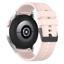 Браслет GT для Samsung Galaxy Watch 6 Classic 43mm 6 Classic 47mm - бежево-рожевий ширина кріплення 20мм силікон Watchbands (W27-6WB84478436) - мініатюра 2