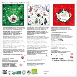 Адвент-календар English Tea Shop Green Puzzle, 50 г (25 шт. х 2 г) (874815) - мініатюра 4