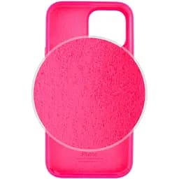Чохол Silicone Case для Apple iPhone 15 Pro Barbie Pink AA [92769] - мініатюра 3