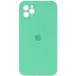Чохол Epik Silicone Case Square Full Camera Protective AA для Apple iPhone 11 Pro 5.8 Зелений/Spearmint