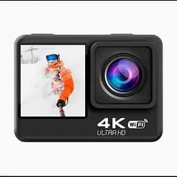 Екшн-камера з двома дисплеями Action Camera Q60 16MP 4K 60 FPS - мініатюра 3