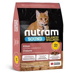 Корм холістик NUTRAM Sound Balanced Wellness Kitten 5.4 кг для кошенят