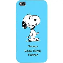 Чохол-накладка Toto Matt TPU 2 mm Print Case Xiaomi Redmi Go #64 Snoopy Sky Blue