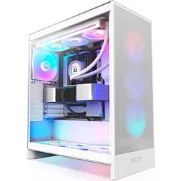 Корпус NZXT H7 Flow RGB White (CM-H72FW-R1) без блока питания