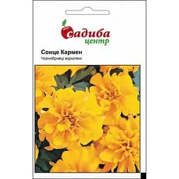 Насіння квітів Садиба Центр Чорнобривці Сонце Кармен 0.2 г (000003620)