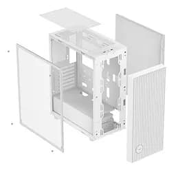 Корпус OCYPUS GAMMA C70 WH (GAMMA-C70-WHG000XX-GL) Без БП - мініатюра 7
