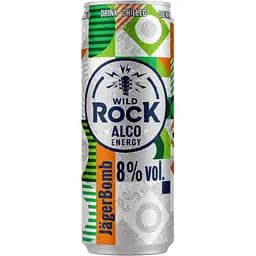 Напій слабоалкогольний Wild rock Jagerbomb alco energy 8% 0.25 л