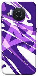 Чохол Demsky Purple Abstract для Nokia X10 / X20