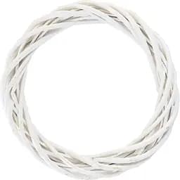 Вінок Yes! Fun ротанговий 25 см білий (973334)