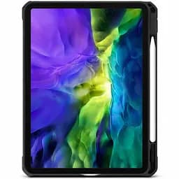 TPU+PC чохол Xundd 360 Rotate Stand (pen slot) для Apple iPad Pro 11 (2024-25) Чорний - мініатюра 2