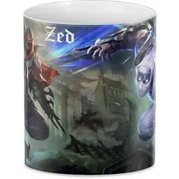 Кружка GeekLand League of Legends Лига Легенд Zed LOL 02.27 330 мл белая