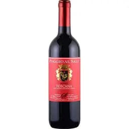 Вино Poggio al Sale Rosso Toscano IGT, красное, сухое, 0,75 л