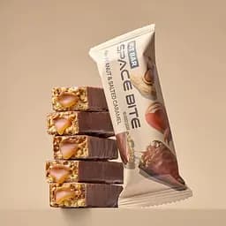 Блок батончиків Spacefood Space Bite Nut Bar, 10*40 грам - Солона карамель і арахіс - мініатюра 4
