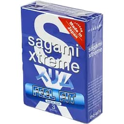 Презервативи Sagami Xtreme Superthin ультратонкі 3 шт. (ROZ6400229301)