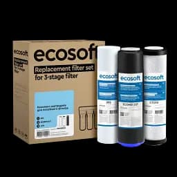 Комплект картриджів Ecosoft для потрійних фільтрів ( CMV3ECO)