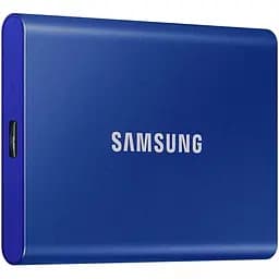 Зовнішній SSD накопичувач Samsung T7 500 GB Indigo Blue (MU-PC500H/WW) [53623]