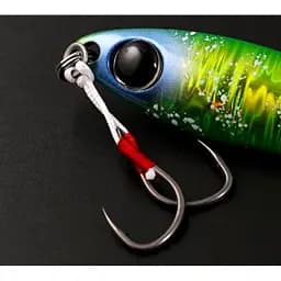 Пількер Jackall Binbin Metal TG 76 mm 100 g Micro Pink (Glow Edge) - мініатюра 2