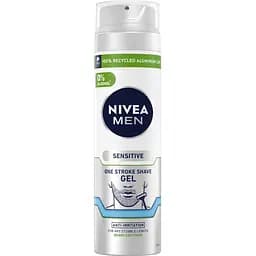 Гель для бритья NIVEA MEN для чувствительной кожи Одним движением 200 мл