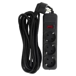 Мережевий фільтр живлення Patron EXT-PN-SP-1035, 5m Black (EXT-PN-SP-1035) - мініатюра 1