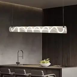 Світильник підвісний LED Levistella 79112285 led (1000) BK, 40W, 4500K, пластик, для вітальні - мініатюра 4