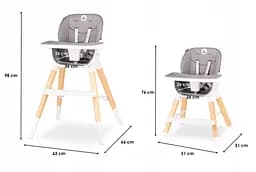 Стільчик для годування Lionelo Mona Stone