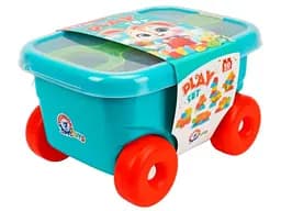 Конструктор в тележке, ТехноК 50 дет. (1393) 