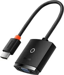 Кабель Baseus Lite Series Adapter HDMI to VGA WKQX010001 Black