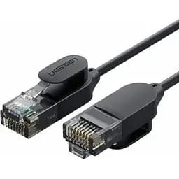 Патч-корд 3м, UTP cat 6 RJ-45 COPPER black Ugreen (U_70653)