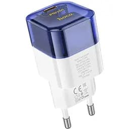 МЗП Hoco C125A Transparent PD20W (1USB-C) Transparent blue