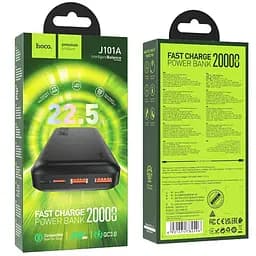Портативний ЗП Power Bank Hoco J101A Astute PD20W+22.5W 20000 mAh Black - мініатюра 5