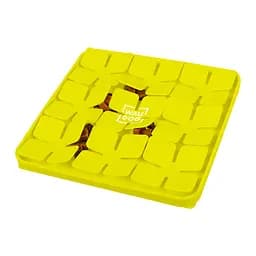 Килимок для пошуку корму Waudog Silicone 205х205х17 мм жовтий - мініатюра 4