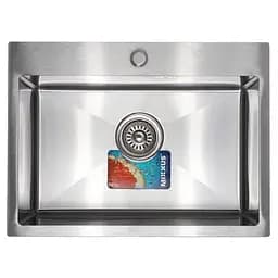 Кухонна мийка Mixxus MX5843-200x1.0-Satin MX0575, Нержавіюча сталь