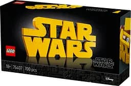 Конструктор LEGO Star Wars Логотип з кубиків «Зоряні війни» 700 деталей (75407) - мініатюра 3