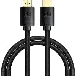 Кабель Baseus High Definition HDMI 8K V2.1 1m Black (CAKGQ-J01) [134216]