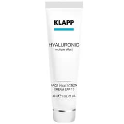 Крем для обличчя Klapp Hyaluronic Multiple Effect Face Protection Cream SPF15, 30 мл