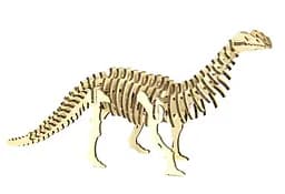 Дерев'яний конструктор Бронтозавр 50 деталей